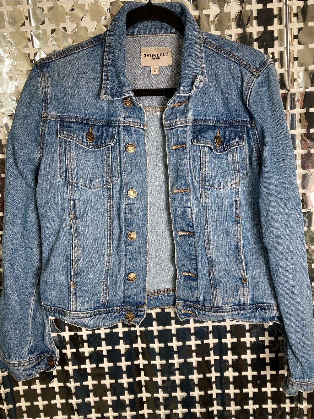 Medium Wash Denim Jacket - Women's Jean Jacket